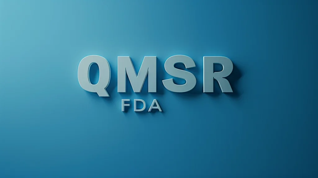 FDA Quality Management System Regulation (QMSR)