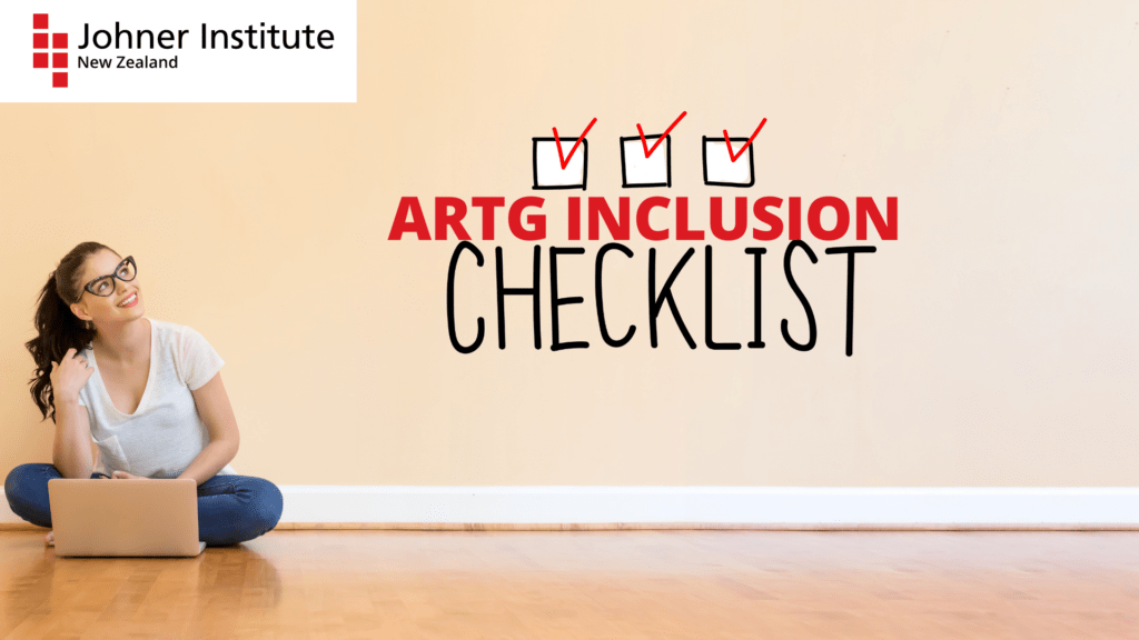 ARTG Australia Inclusion Checklist